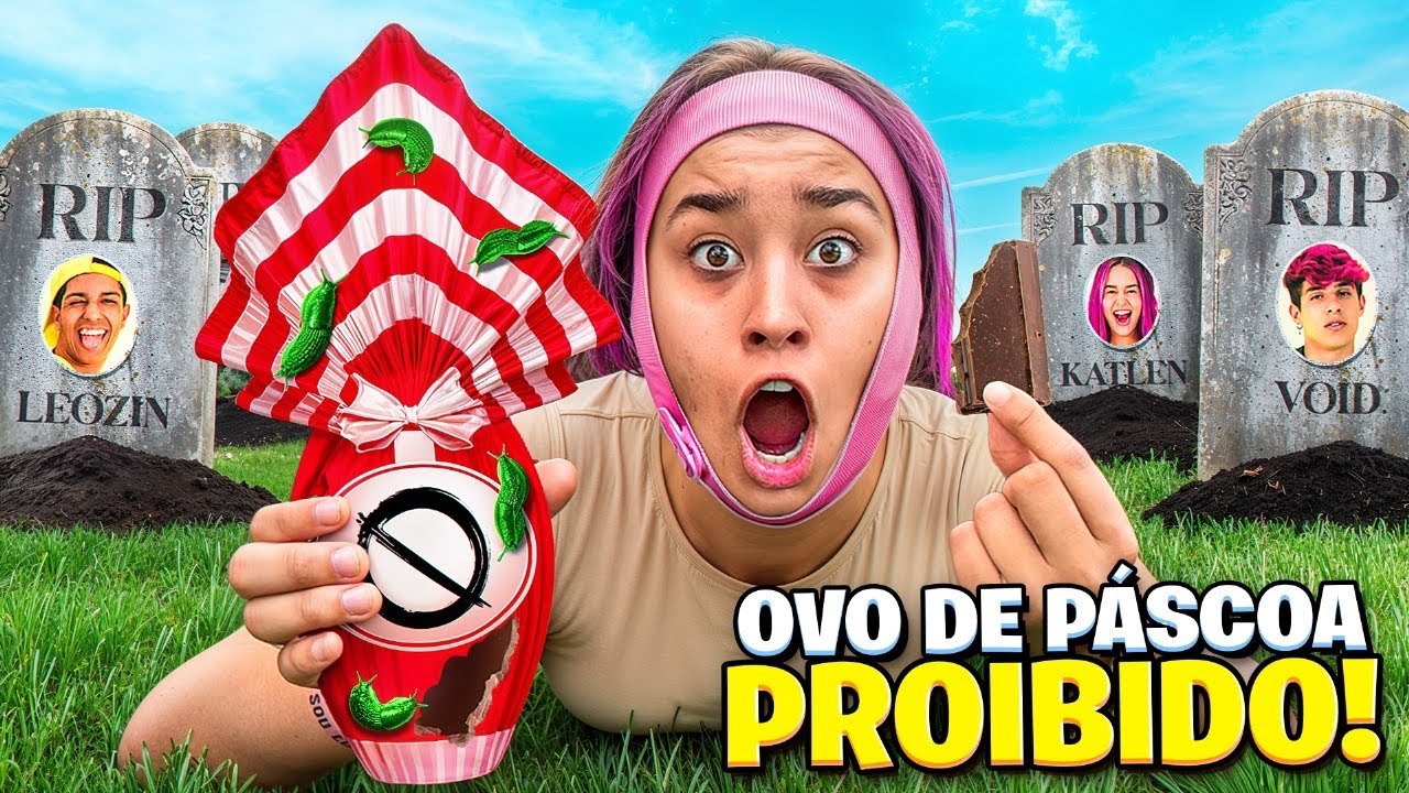 FOMOS INFECTADOS POR UM OVO DE PÁSCOA *Ficamos doentes ?
