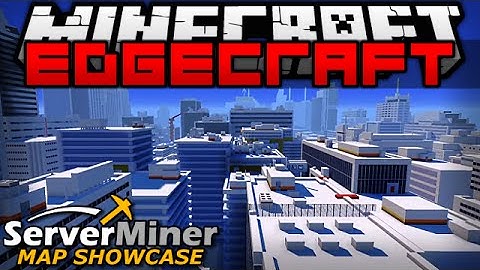 ServerMiner Map Showcase - "EDGECRAFT" Parkour Map!