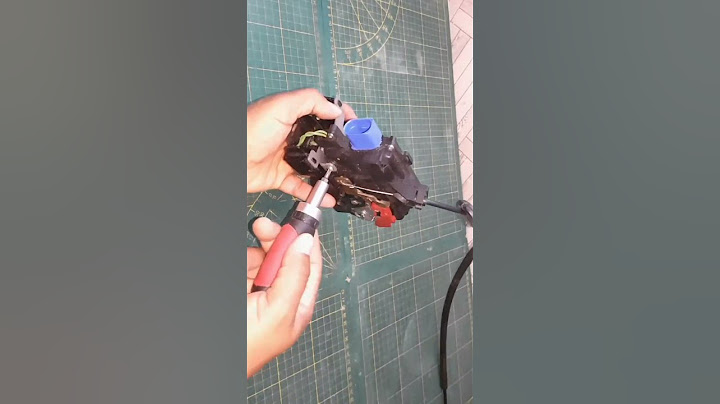 Don't throw away a faulty Volkswagen Touran door lock
