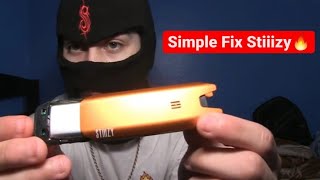How To Fix Damaged Big Stiiizy Battery Simple Fix + Sesh🔥