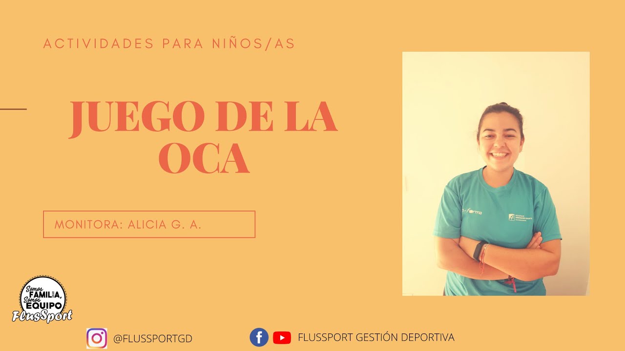 JUEGO DE LA OCA DEPORTIVA - YouTube