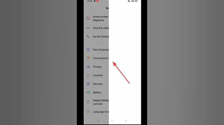 full screen display enable settings