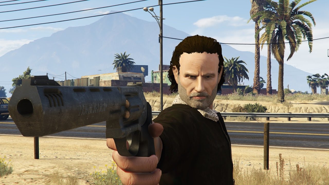 The walking dead in gta 5 фото 6