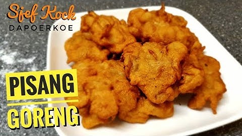 Pisang Goreng Maken | Gebakken Banaan Recept | Indische Snack | Indische Keuken
