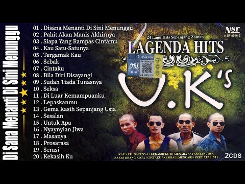 Disana Menanti Di Sini Menunggu || Ukays Full Album - Lagu Rock Kapak Terpilih || Lagu Ukays Leganda