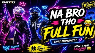 ME AND MY BRO HAVING FUN😊#freefire #telugu #gaming