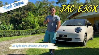 Test Drive JAC E30X | Prueba de autonomía que me sorprendió