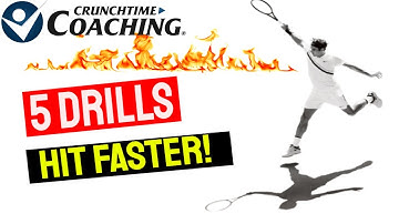 Backhand Lesson: 5 Drills to Increase Backhand Racket Head Speed