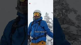 Snowboarder's Fall: Unexpected Twists Teach Life Lessons #shorts