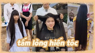 Những tấm lòng HIẾN TÓC NHÂN ĐẠO của 1900 Hair Salon Xin cảm ơn...