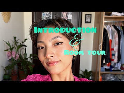 Covering introduction and room tour🫡 #roomtour #introduction #youtuber #blogger #indian