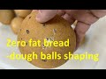 Zero fat round bread making with dough divider rounder ql machinery