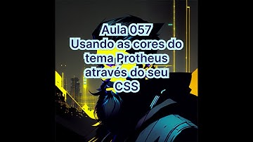 Aula 057 - Usando no TMenuItem as cores do Protheus com a classe totvs.framework.css.ProtheusTheme