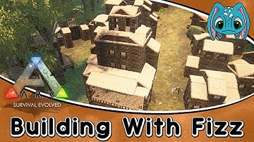 ARK:Survival Evolved Building w/ Fizz :: New One House Build!!