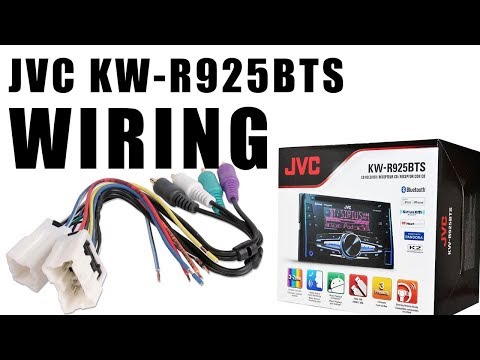 Nissan Pathfinder Bluetooth Car Stereo Install JVC KW-R925BTS Part 2 (wiring)