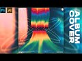 Glitch Retro Text Album Art Tutorial | COVER ART