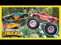 Epic Beach Loop Challenge on Monster Trucks Tournament of Titans! | Monster Trucks | Hot Wheels