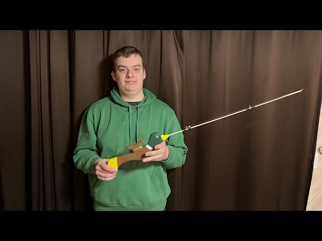 How To Build A Green Hornet Ice Fishing Pole 