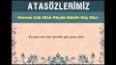 Atasözlerinin Kategorilerindeki Anlamları ile ilgili video