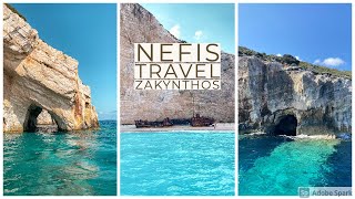 Shipwreck &amp; blue caves tour Nefis travel | Zakynthos