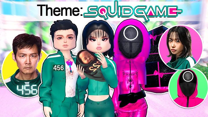 Buying SQUID GAME Themes in DRESS to IMPRESS