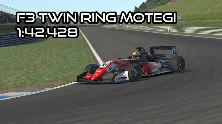 iRacing F3 23S2 - Week 10: Twin Ring Motegi Hotlap