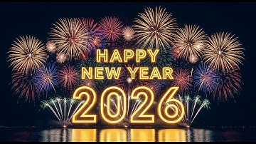 Happy New Year 2026 | Mega Fireworks Display & Countdown