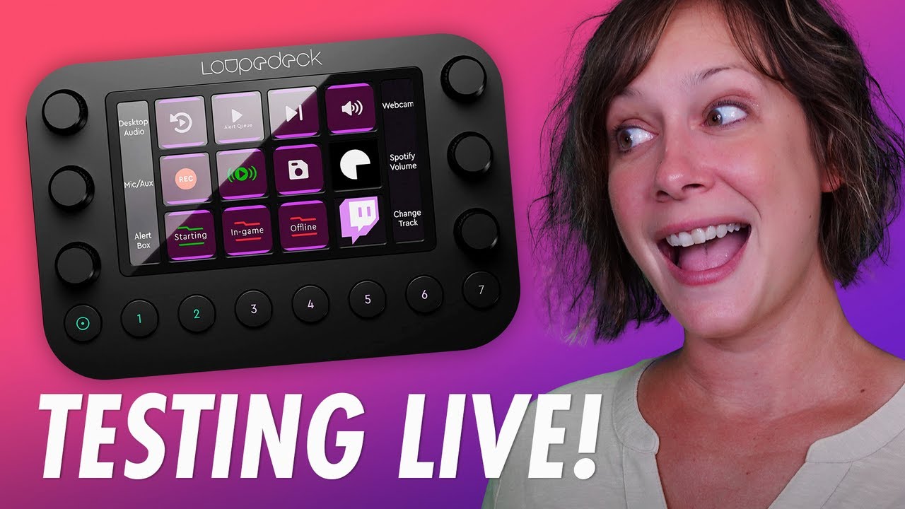 ループデック GEEKING OUT With The Loupedeck Live - TESTING, Features and More
