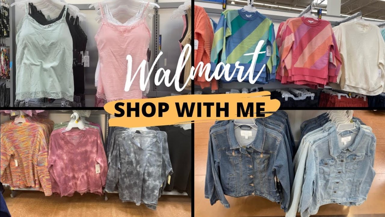 WALMART WOMEN’S CLOTHES SHOP WITH ME ️ WALMART SPRING CLOTHING ️