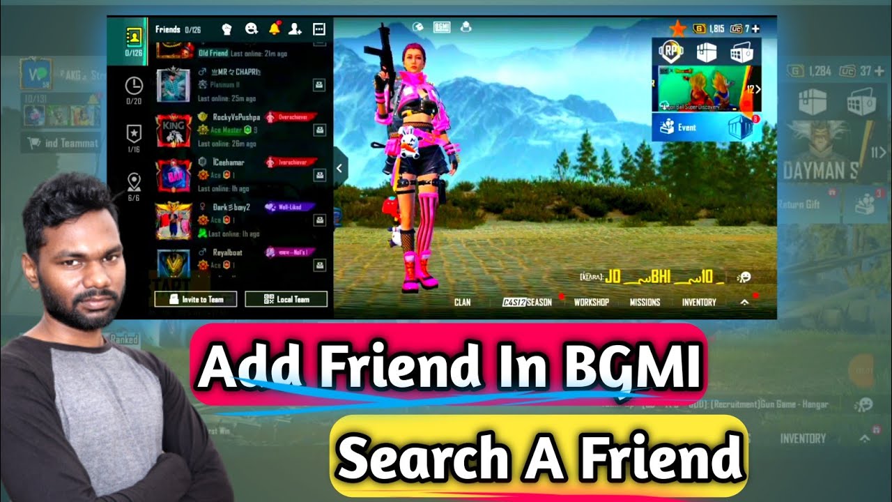 How To Add Friend In BGMi 2023 New Way Pubg Kaise Friend Search Kare how-to-add-friend-in-bgmi-2023-new-way-pubg-kaise-friend-search-kare