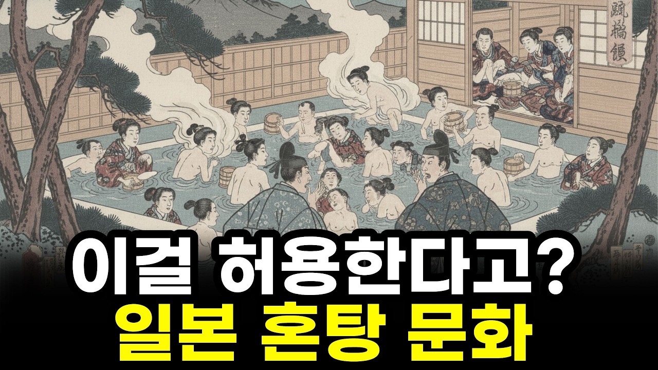 한국에서는 상상도 못할 일본 혼탕 문화ㅣ알고 보면 이유가 있었다