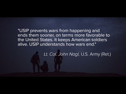 Why USIP? Soldiers, Civilians Explain