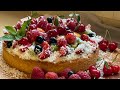 Фруктово-ягодный тарт «Тутти-Фрутти» (тесто Бретон)