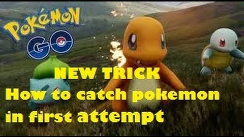 Pokemon Go update 0.51.0 New trick: Catch pokemon in first attempt(easy glitch)