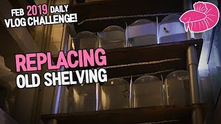 Setting Up A New Fish Room Shelf- February Daily Video #17