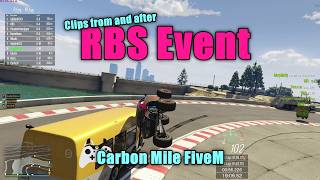 Variety of things from and after RBS' event