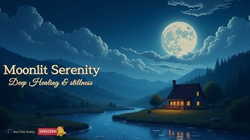 MizuFlowHealing_Soft Night Soundscape –Moonlit River & Forest Serenity | Pure Calm & Deep Relaxation
