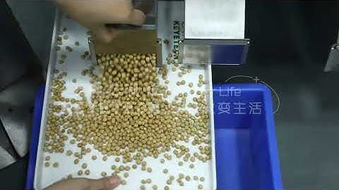 AI Vertical Intelligent Sorting   Soybeans Insect Bored, removing holes