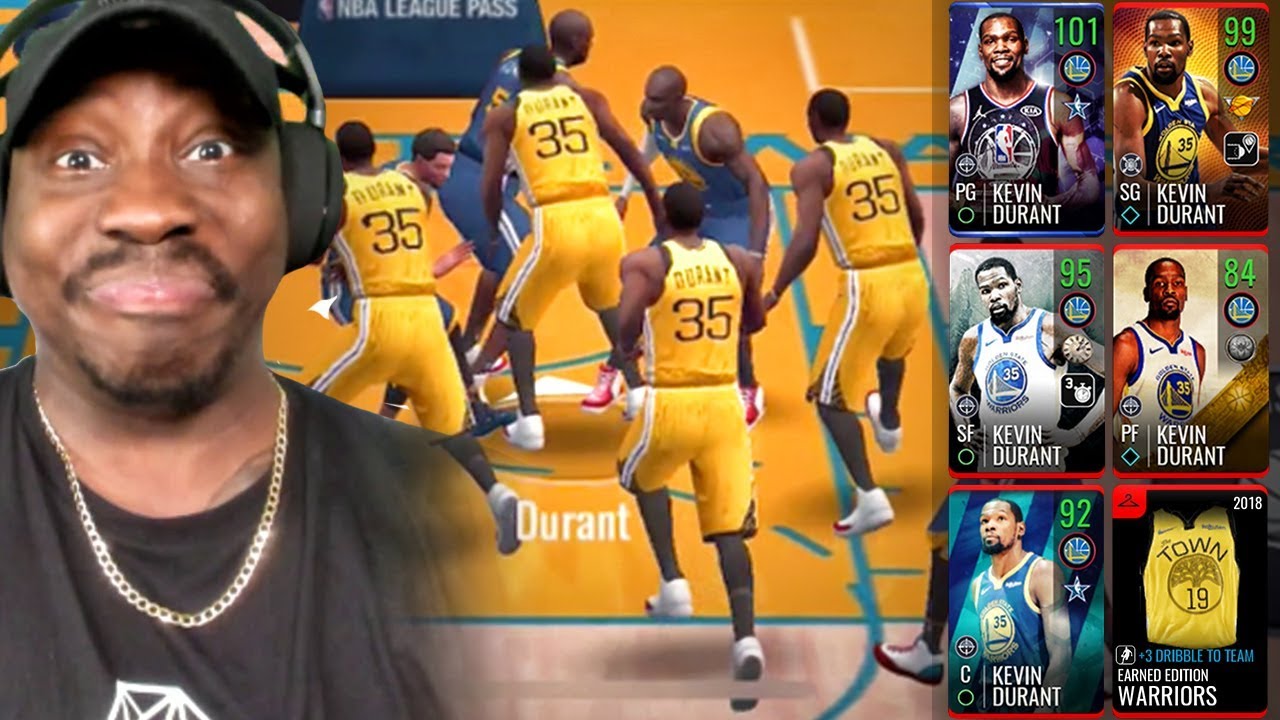 5 KEVIN DURANTS IN 1 LINEUP! NBA Live Mobile 19 Season 3 Ep