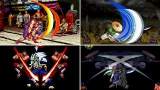 Compilation of the Kisaragi-Ryuu Characters Super Moves in SNK Games