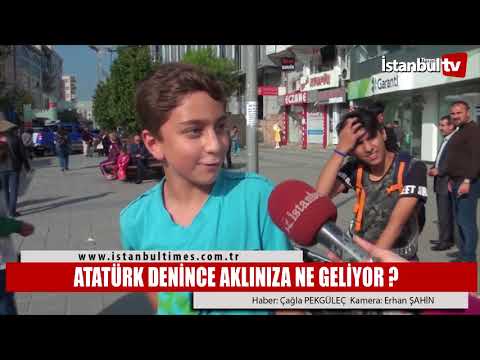 ATATÜRK DENİNCE AKLINIZA NE GELİYOR?