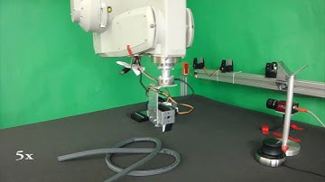 Detection, Tracking, Robot Handling of Deformable Objects