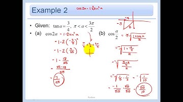 14.7 - Apply Double-Angle and Half-Angle Formulas