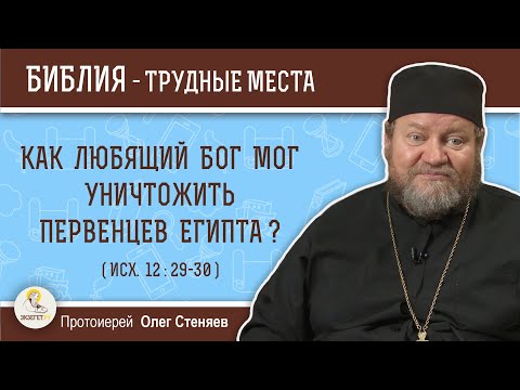 Как любящий Бог мог уничтожить первенцев Египта ? (Исх. 12:29-30)  Протоиерей Олег Стеняев