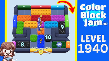 Color Block Jam Level 1034 (1940) Solution Walkthrough