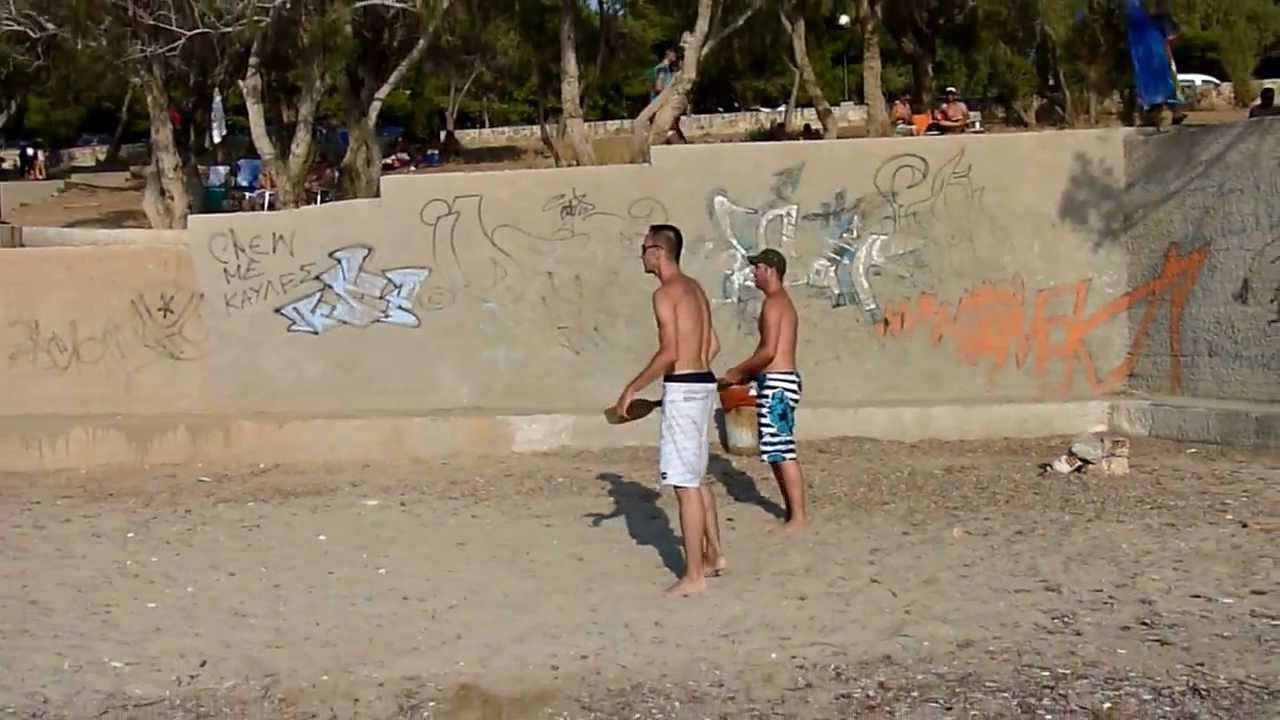 Αποτέλεσμα εικόνας για man who play rackets at the beach