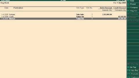 Tally.ERP 9 ( Part 18 ) - Delete the Purchase and Sale orders
