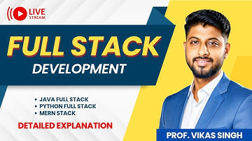 MERN+JAVA+Python | SpringBoot | Django | WEB DEVELOPMENT COURSE | Introduction | Hindi | Vikas Singh