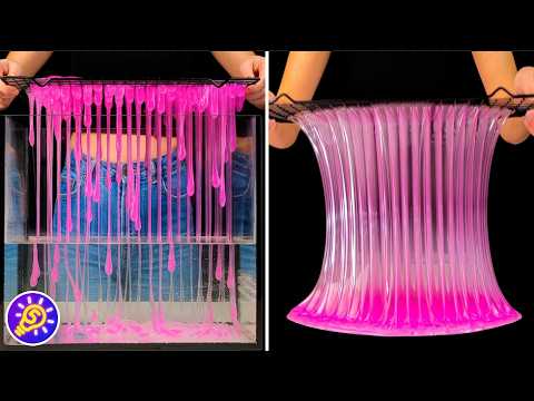 Volume up! Relax for Satisfying ASMR Sounds of Slime, Sand and Frozen Fruits