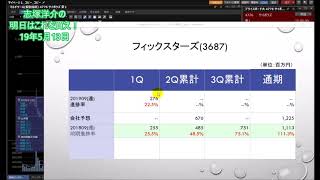 【株】05.13 志塚洋介の明日はこれを買え！フィックスターズ(3687)ユーザベース(3966)シルバーエッグ・テクノロジー(3961)